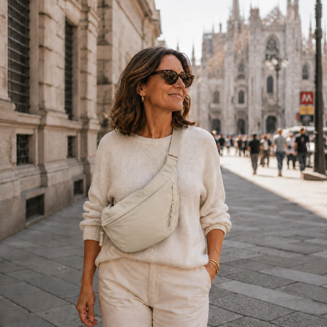 MARTA | Bolso de Hombro Beige