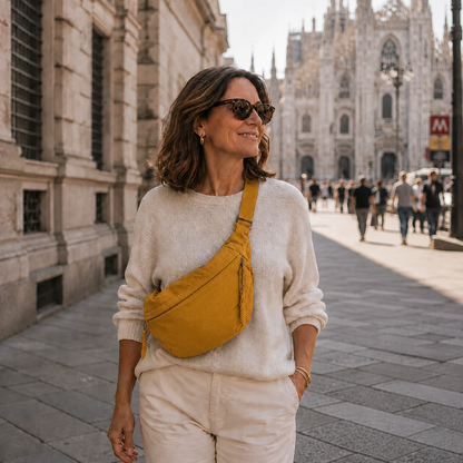 LUCIA | Bolso de Hombro Amarillo