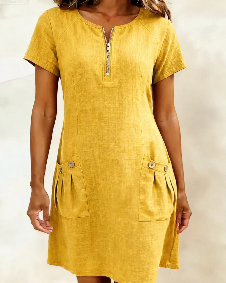 ANA | Vestido con Elegancia Natural para el Dia a Dia