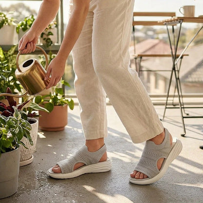 BIANCA | Sandalias con Plataforma Transpirable