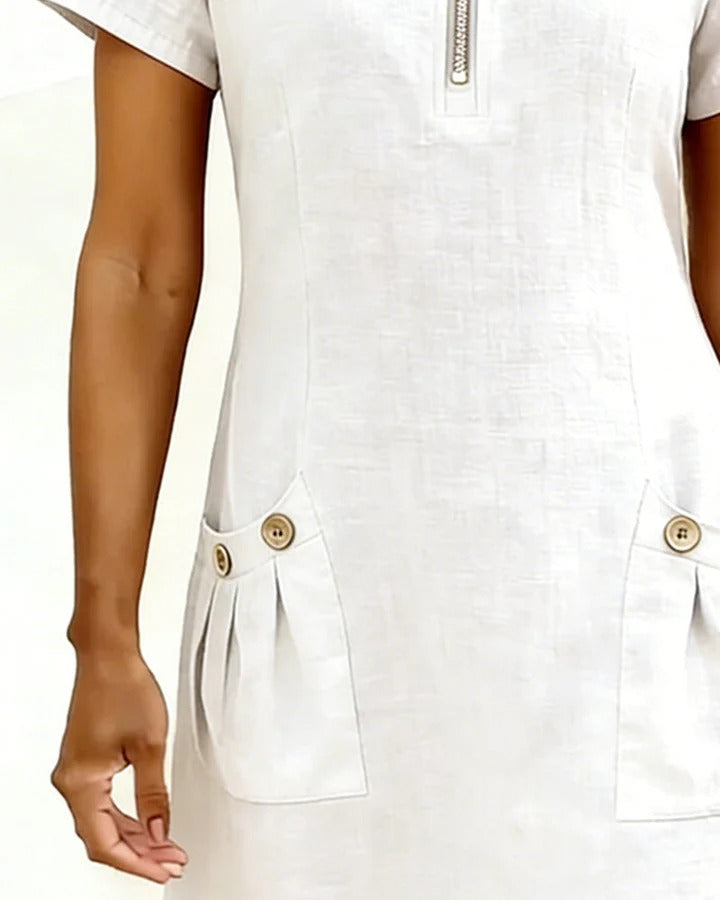 ANA | Vestido con Elegancia Natural para el Dia a Dia