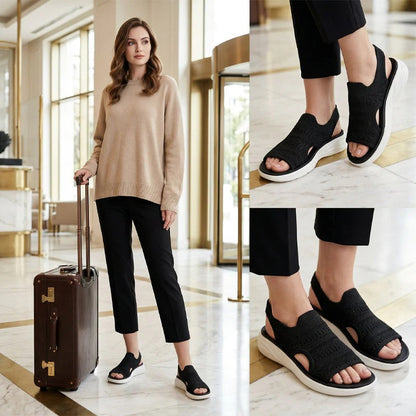 BIANCA | Sandalias con Plataforma Transpirable