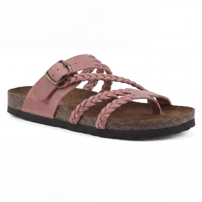CLAUDIA | Sandalias trenzadas elegantes