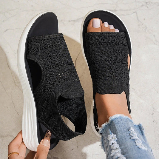 BIANCA | Sandalias con Plataforma Transpirable
