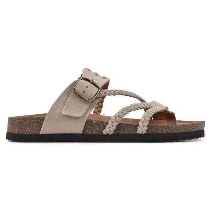 CLAUDIA | Sandalias trenzadas elegantes