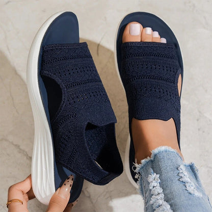 BIANCA | Sandalias con Plataforma Transpirable