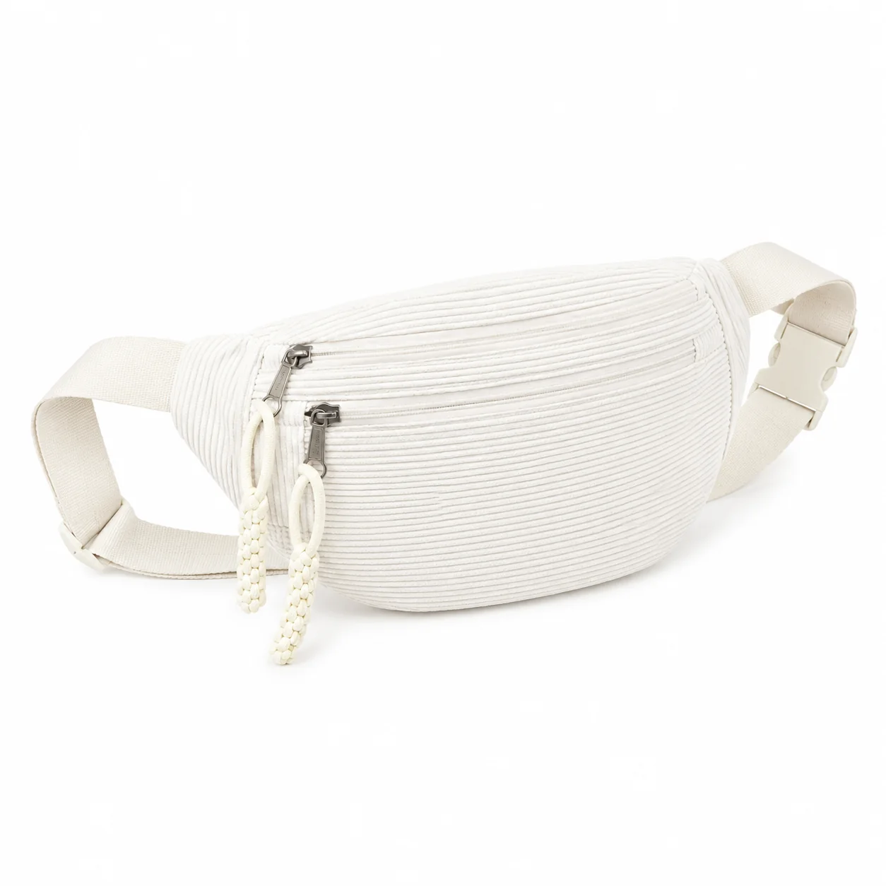PETRA | Bolso de Hombro de Terciopelo Acanalado