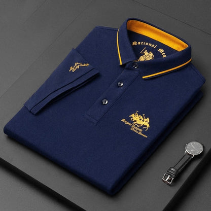 DENIS | Polo con bordado premium