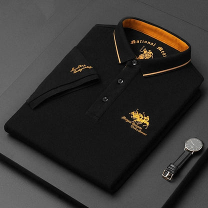 DENIS | Polo con bordado premium