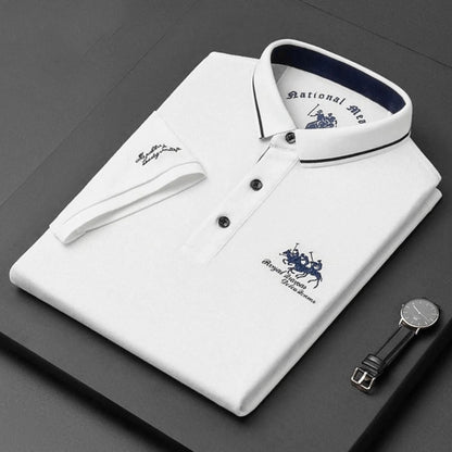 DENIS | Polo con bordado premium