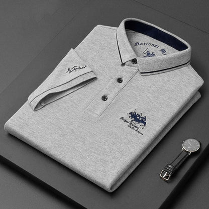 DENIS | Polo con bordado premium