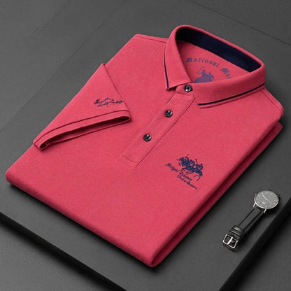 DENIS | Polo con bordado premium