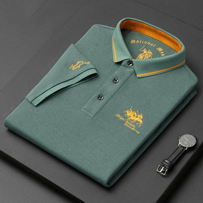 DENIS | Polo con bordado premium