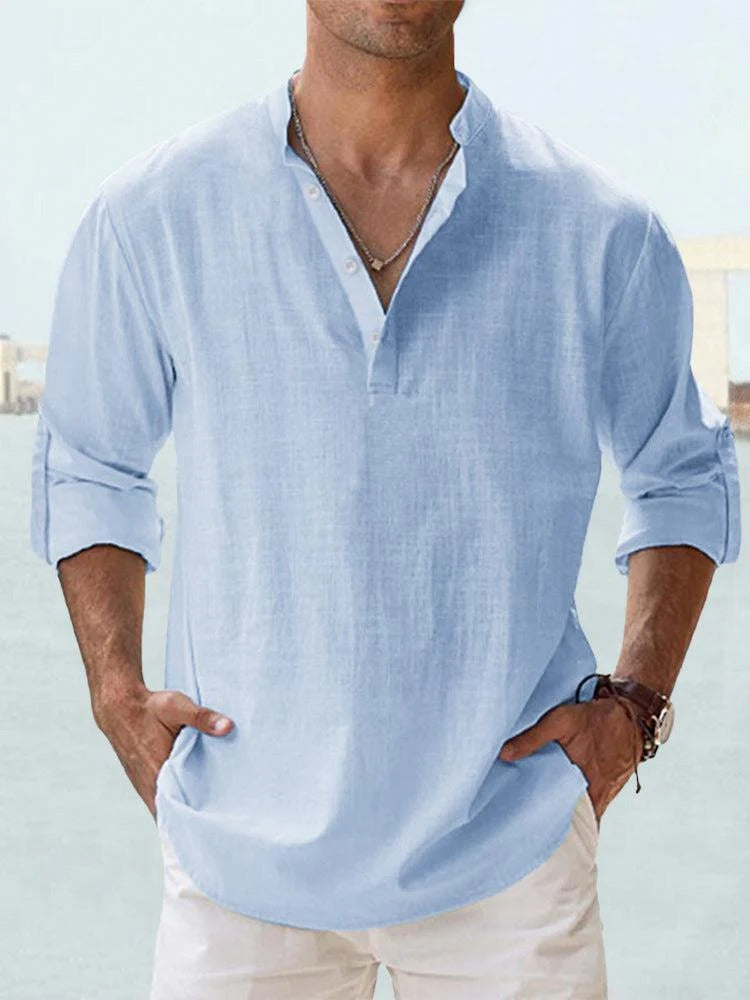 BRUNO | Camisa de Lino Transpirable