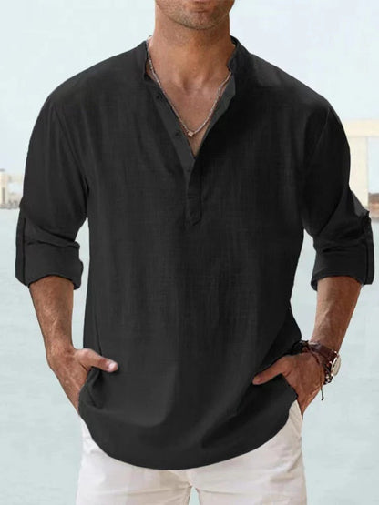 BRUNO | Camisa de Lino Transpirable