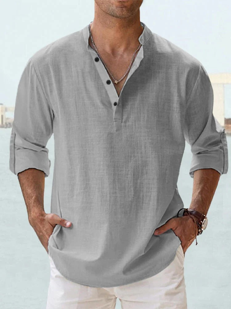 BRUNO | Camisa de Lino Transpirable
