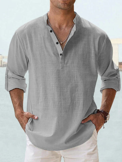 BRUNO | Camisa de Lino Transpirable