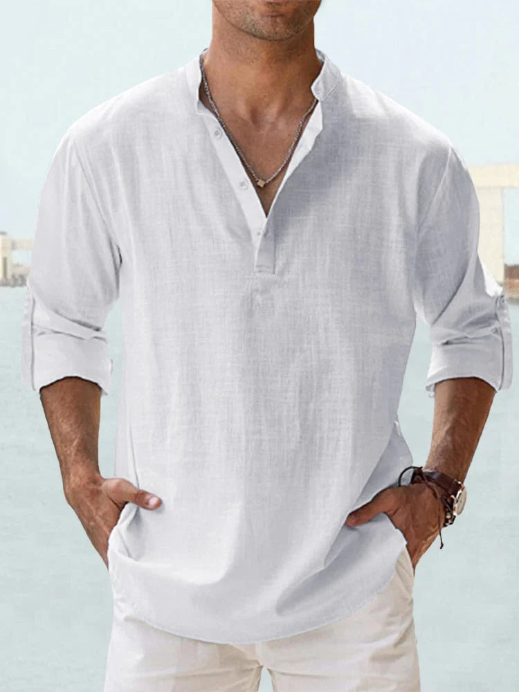 BRUNO | Camisa de Lino Transpirable