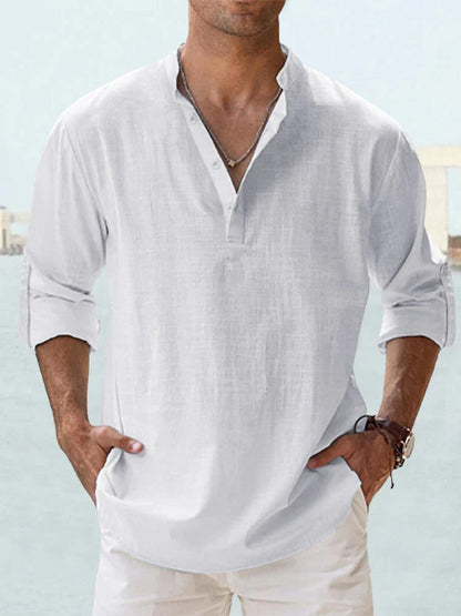 BRUNO | Camisa de Lino Transpirable
