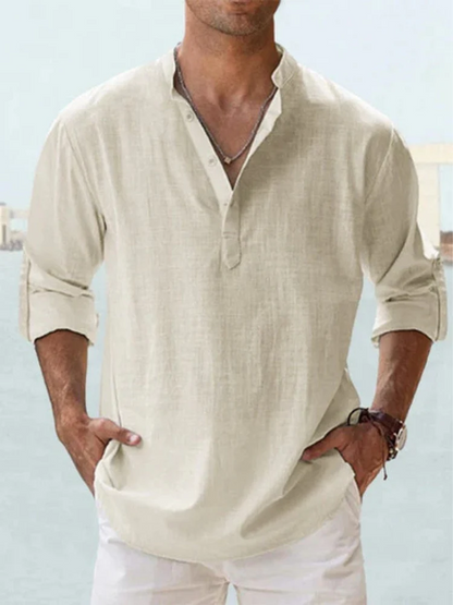 BRUNO | Camisa de Lino Transpirable
