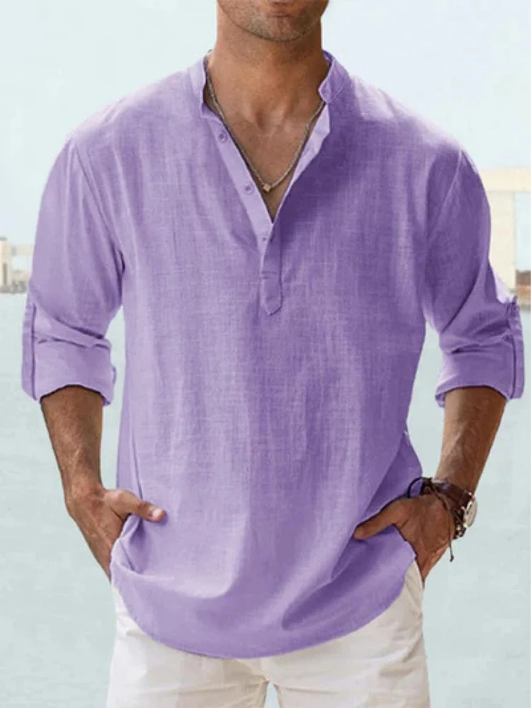 BRUNO | Camisa de Lino Transpirable