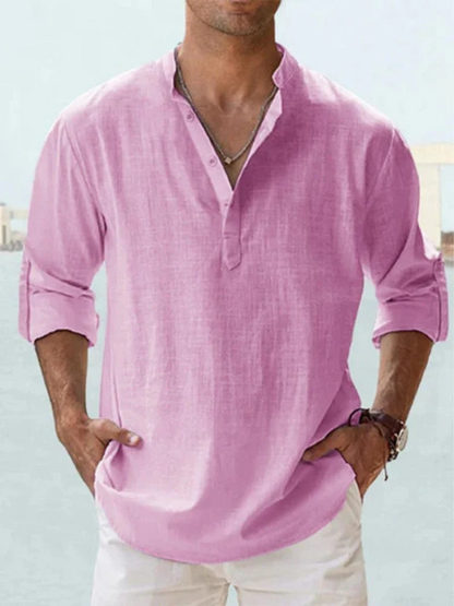 BRUNO | Camisa de Lino Transpirable