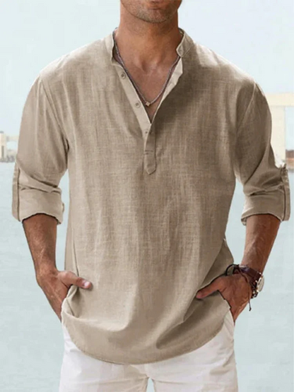 BRUNO | Camisa de Lino Transpirable