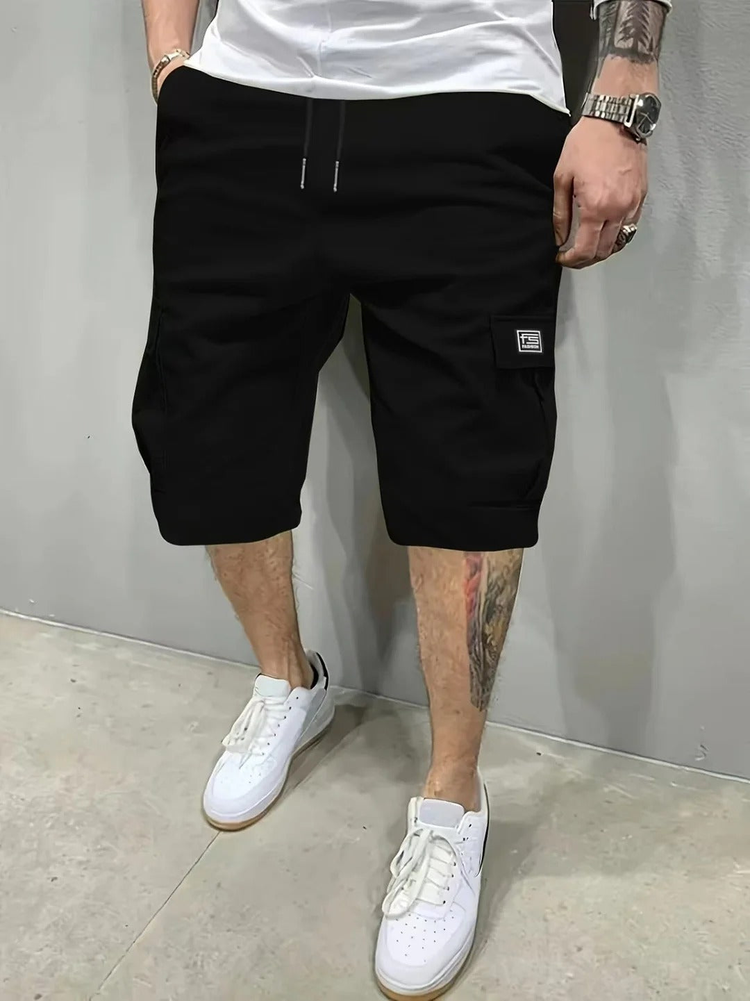 LUIS | Pantalones cortos cargo para hombre