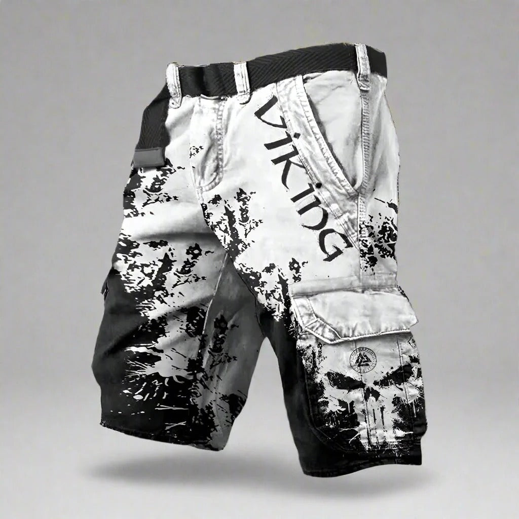DAVID | Pantalones Cortos Cómodos Cargo de Estilo Vikingo