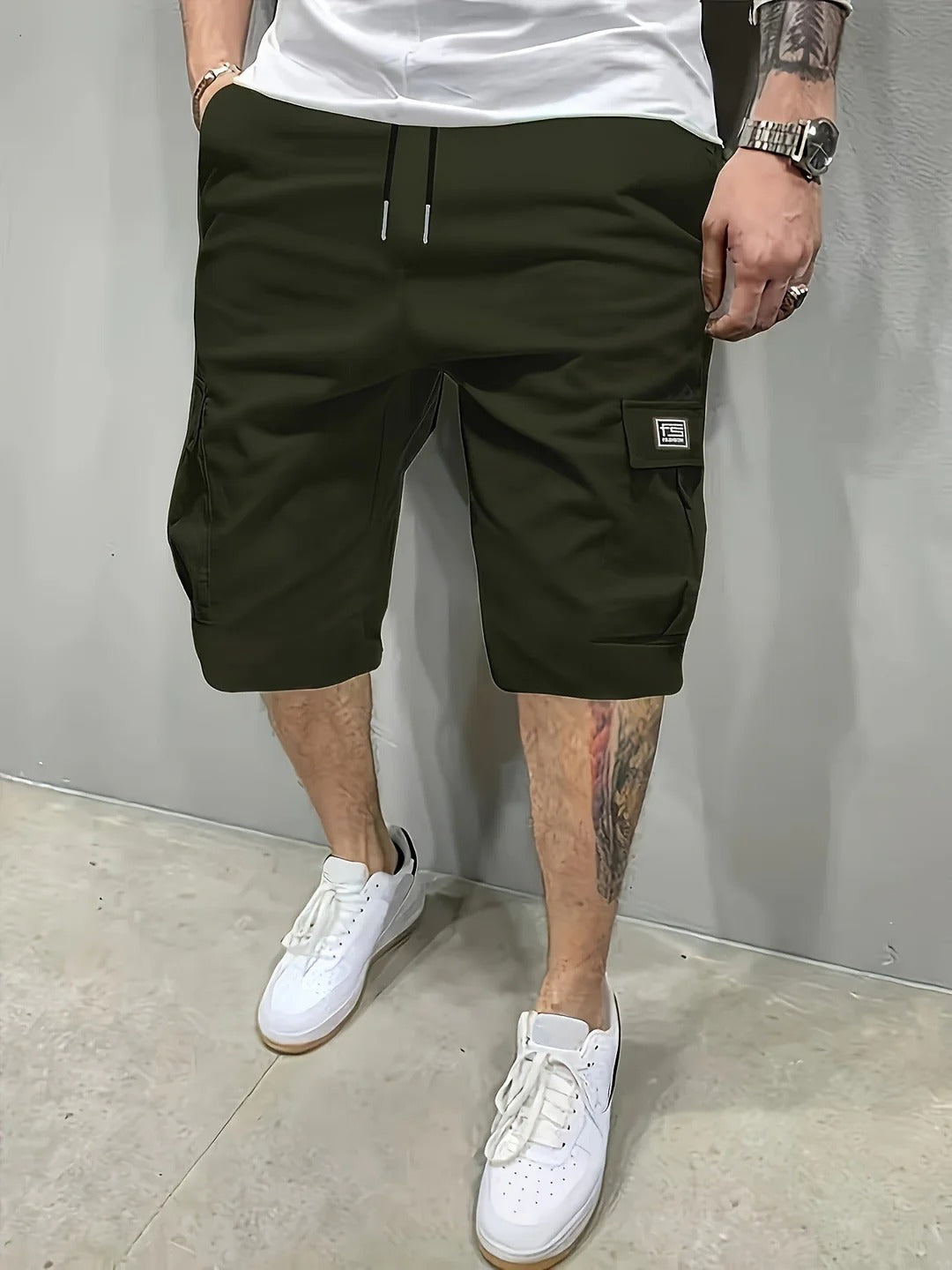 LUIS | Pantalones cortos cargo para hombre