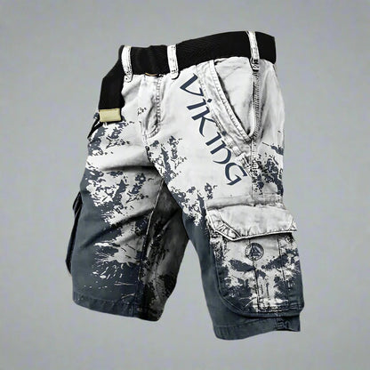 DAVID | Pantalones Cortos Cómodos Cargo de Estilo Vikingo