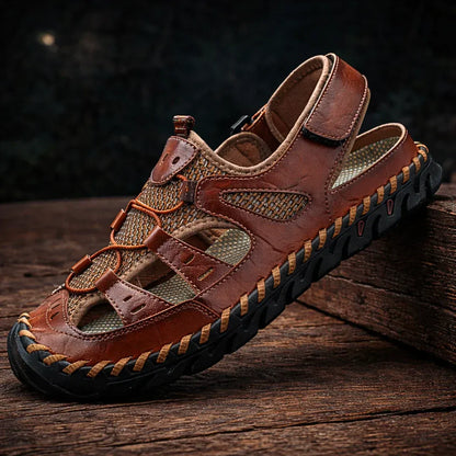 SANDRO | Sandalias Cómodas de Piel