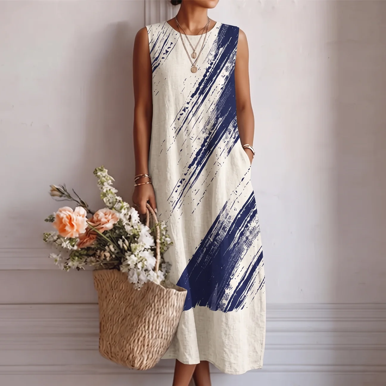 CARMEN | Vestido midi para el dia a dia