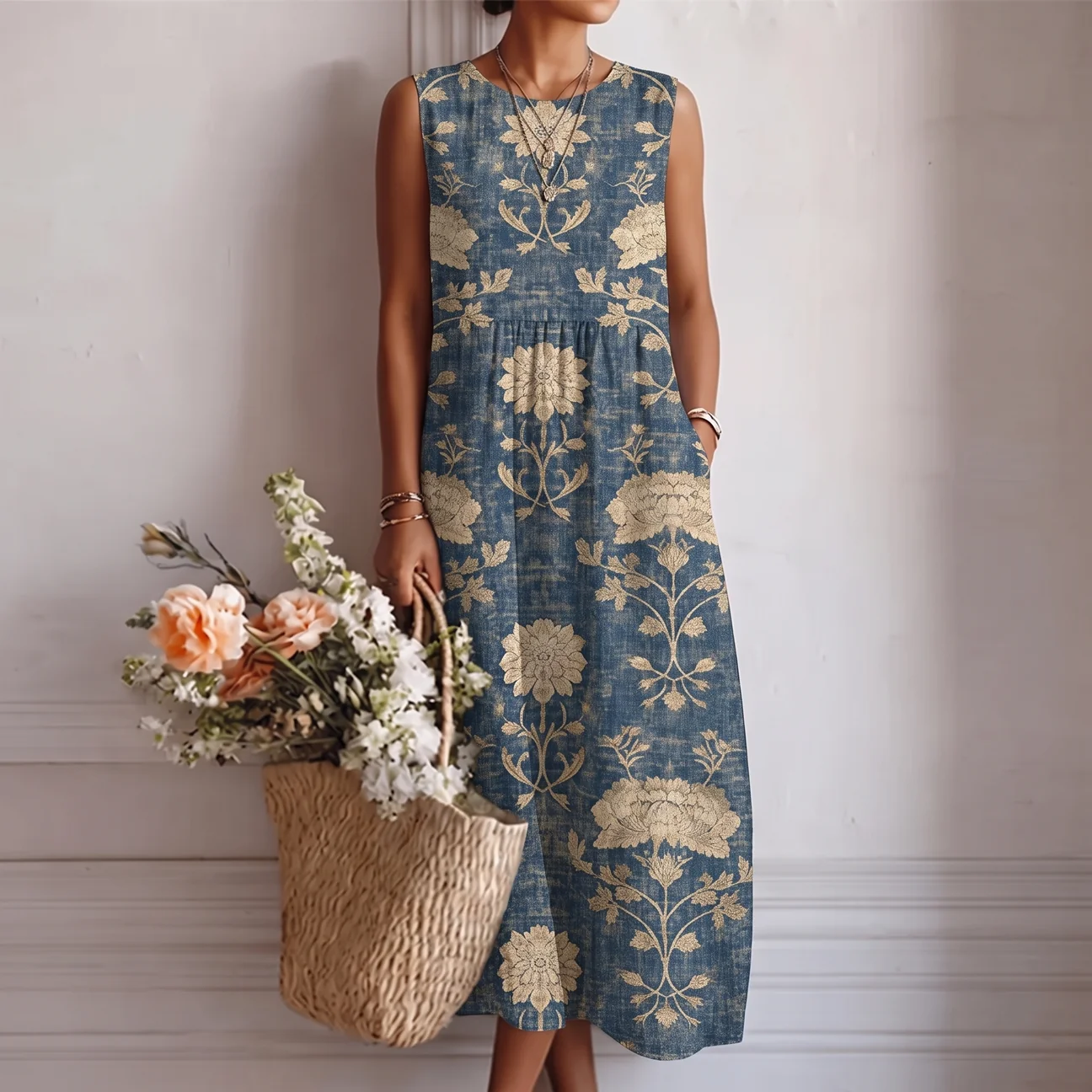 ASLY | Vestido midi para el dia a dia