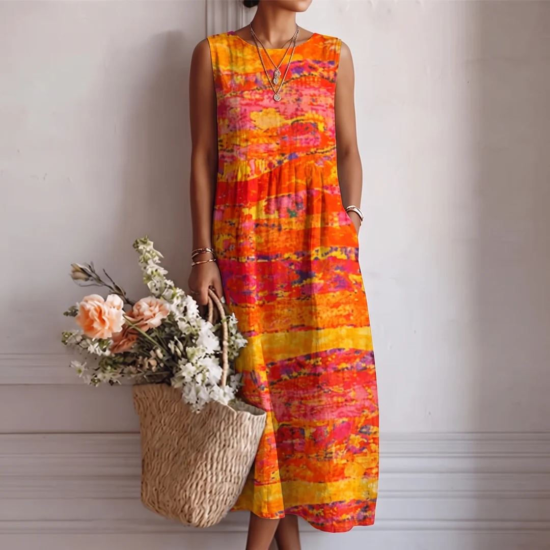 LAURA | Vestido midi para el dia a dia