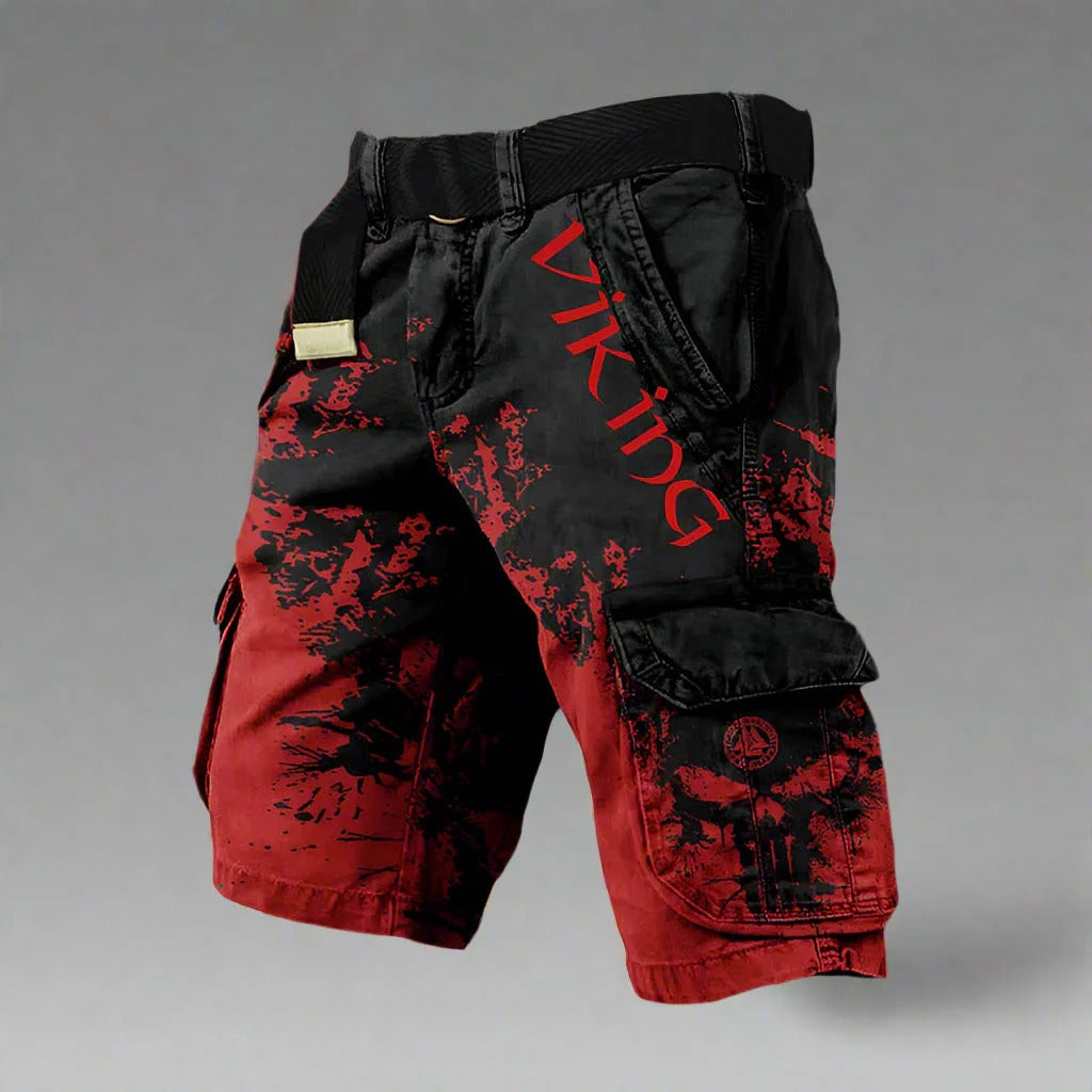 DAVID | Pantalones Cortos Cómodos Cargo de Estilo Vikingo