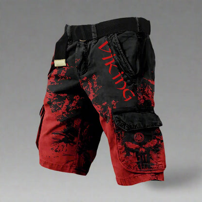 DAVID | Pantalones Cortos Cómodos Cargo de Estilo Vikingo