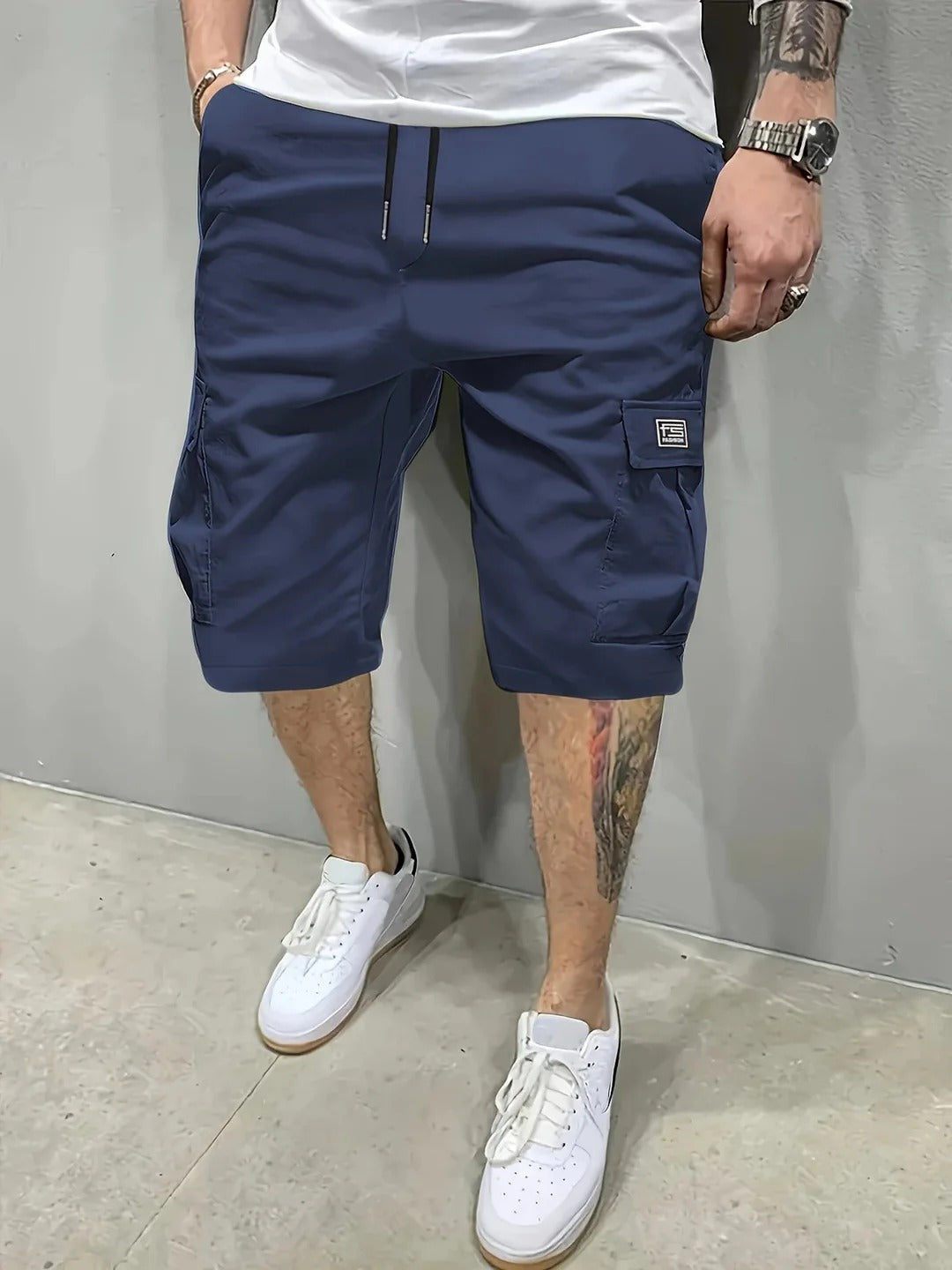 LUIS | Pantalones cortos cargo para hombre