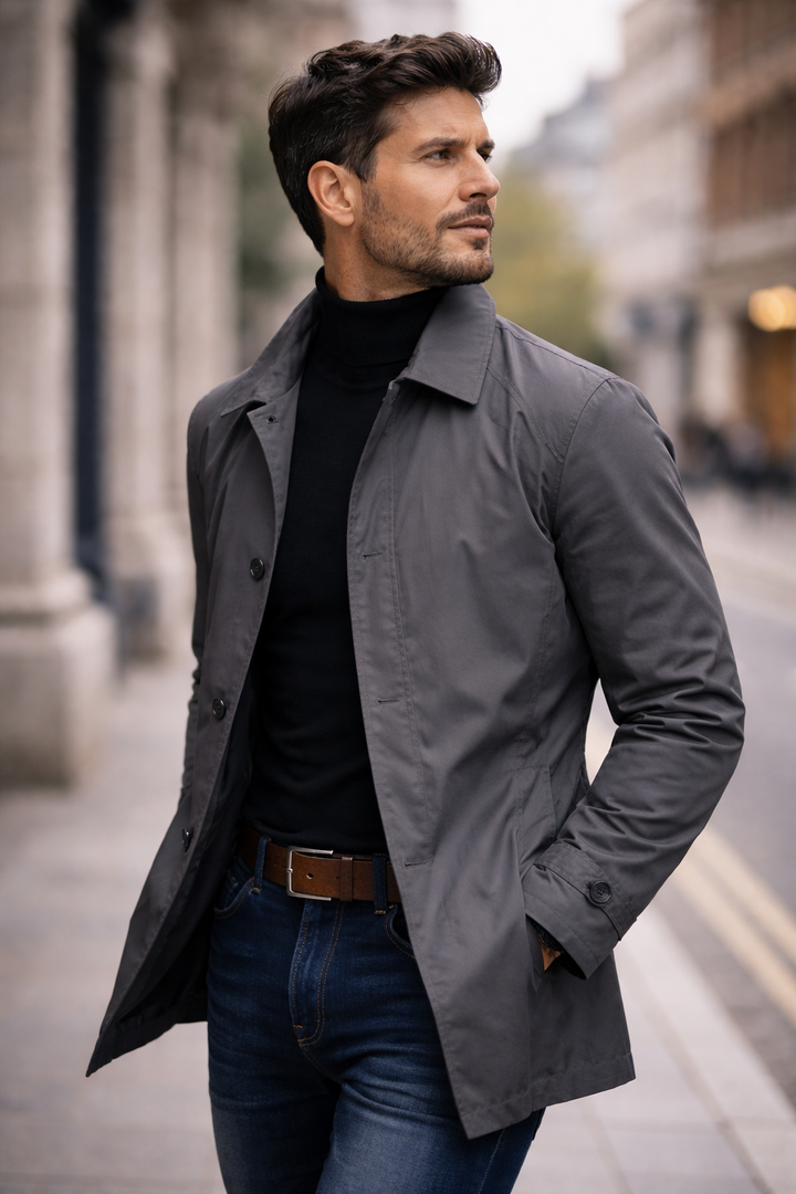 HUGO | Elegante Abrigo de Hombre