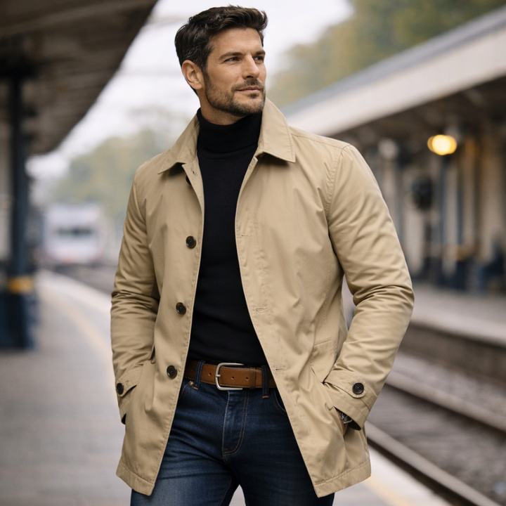 HUGO | Elegante Abrigo de Hombre