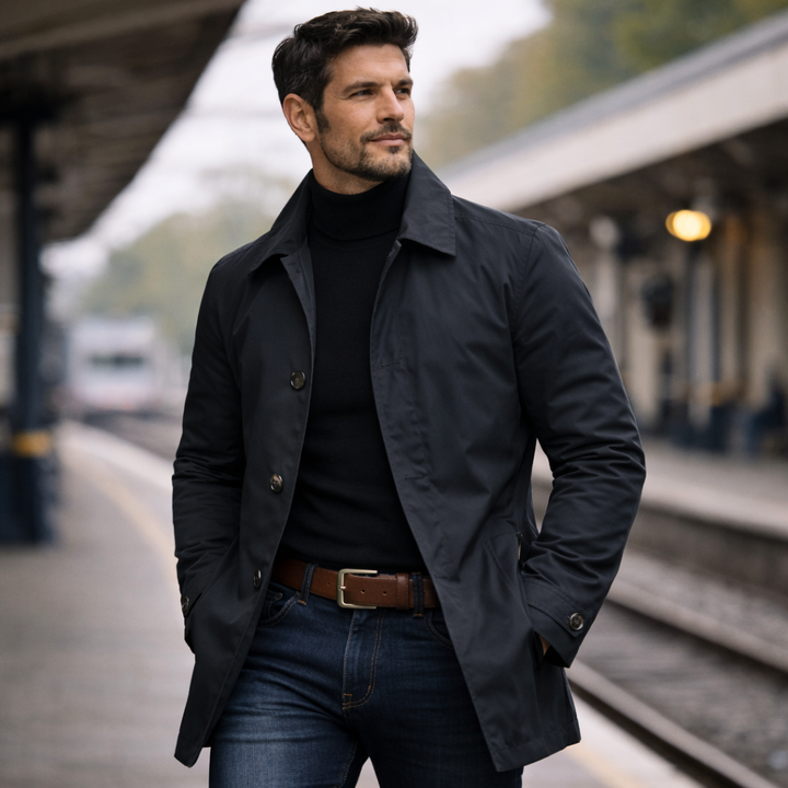HUGO | Elegante Abrigo de Hombre