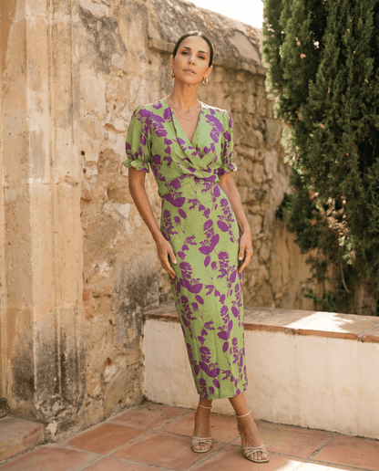 Andrea | Robe imprimée de printemps