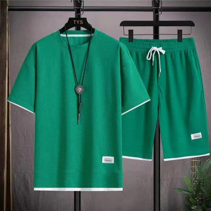 Florian | Ensemble Décontracté Chemise & Shorts pour Homme