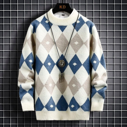 Jonathan | Pull Ras du Cou Élégant pour Homme