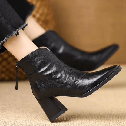 Claudia™ | Bottines luxueuses à tige mi-haute