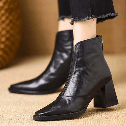 Claudia™ | Bottines luxueuses à tige mi-haute
