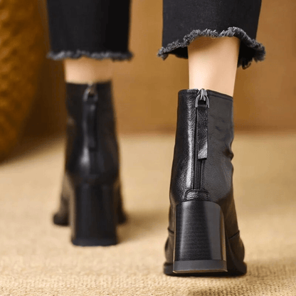 Claudia™ | Bottines luxueuses à tige mi-haute
