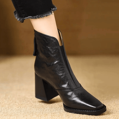 Claudia™ | Bottines luxueuses à tige mi-haute