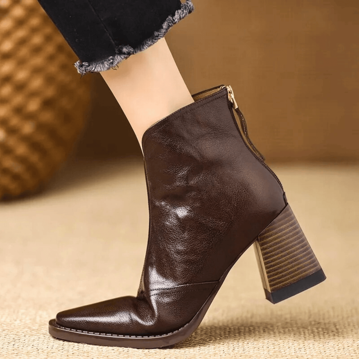 Claudia™ | Bottines luxueuses à tige mi-haute